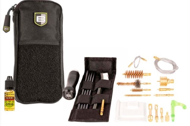 BREAKTHROUGH BADGE SERIES - 5.56 / 9MM / 12G ROD AND PULL THROUGH CLEANING KIT WITH MOLLE POUCH BT-MPK-3G - Win Repeating Arms Promotion